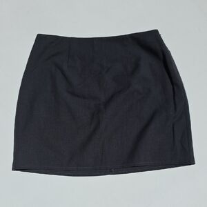 NWOT FOR LOVE AND LEMONS CHARCOAL MINI SKIRT SIZE S